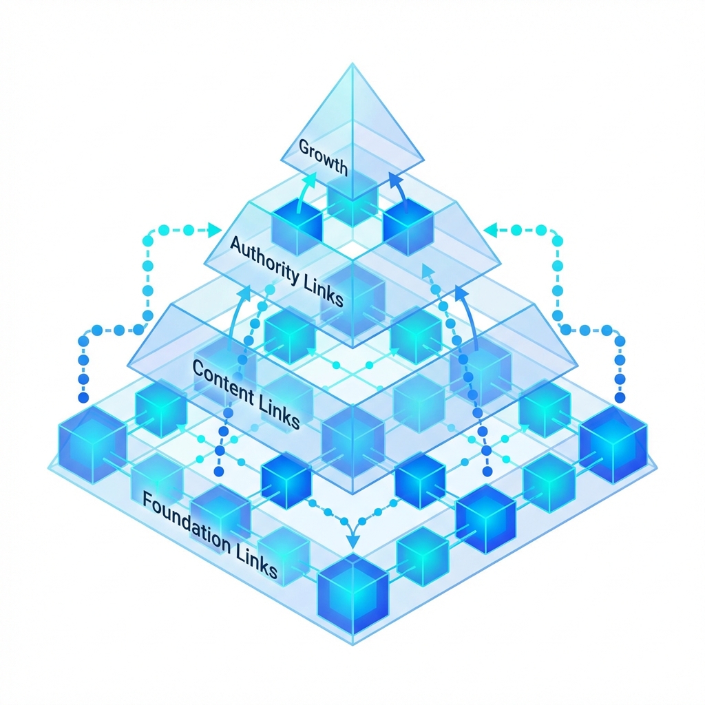 外链套餐九：原创文章+金字塔链+PBN
